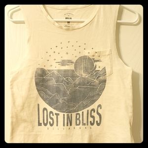 Lost in bliss nature tank top